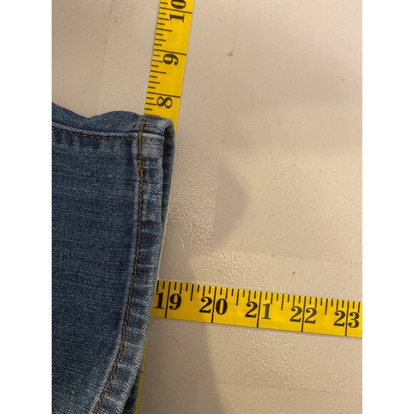 Jennifer Lopez Jeans Distressed Blue Denim Size 20W - Picture 10 of 10